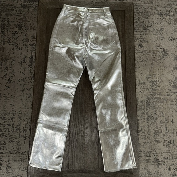 WeWoreWhat Mirror Straight Leg Mirror - Picture 7 of 16